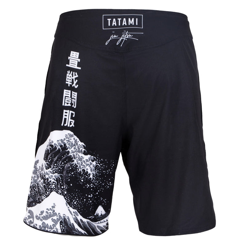MMA Shorts - Tatami Fightwear - Kanagawa Shorts - Sort