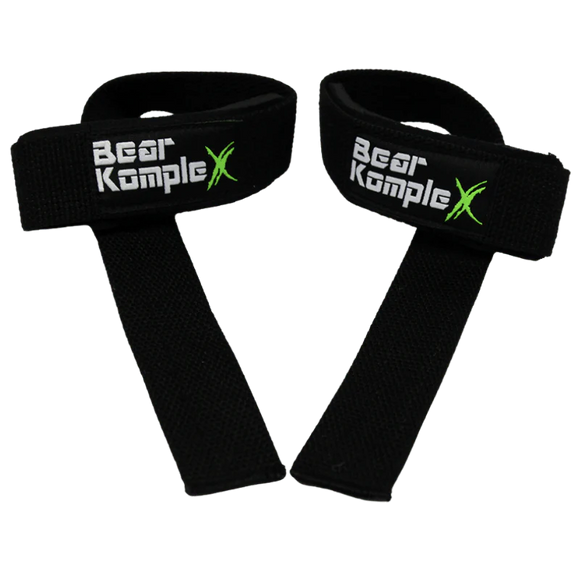 Lifting straps black - Bear KompleX - Sort