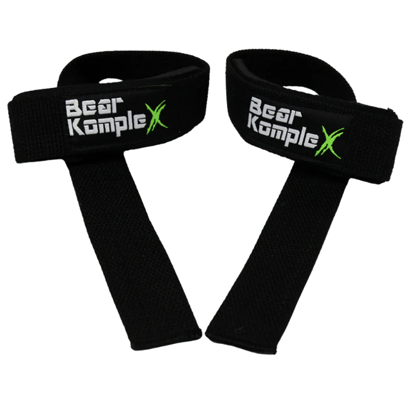 Lifting straps black - Bear KompleX - Sort