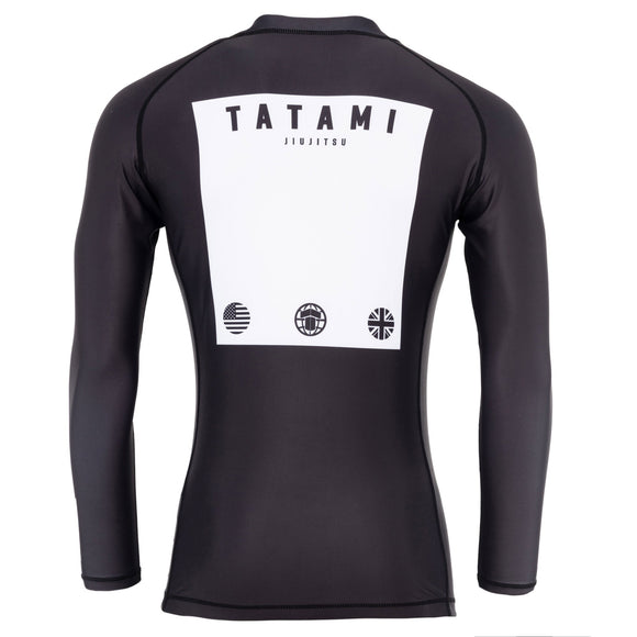 Rashguard - Tatami Fightwear - 'Athlete' - Langærmet - Sort