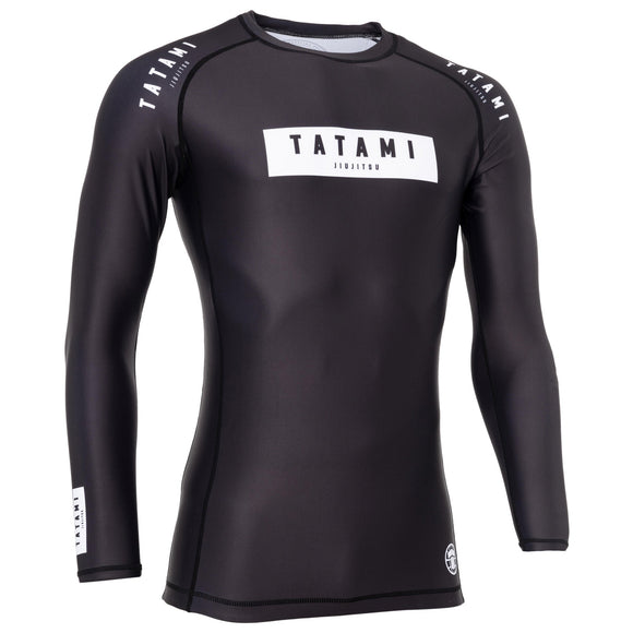 Rashguard - Tatami Fightwear - 'Athlete' - Langærmet - Sort