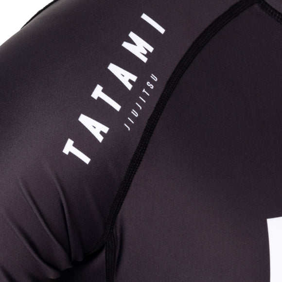 Rashguard - Tatami Fightwear - 'Athlete' - Kortærmet - Sort