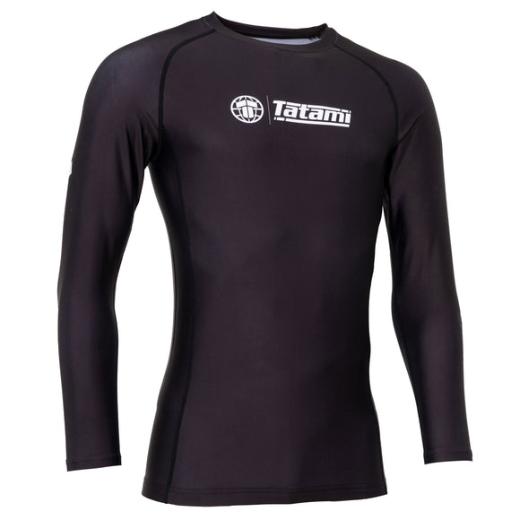 Rashguard - Tatami Fightwear - 'Impact' - Langærmet - Sort