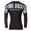 Rashguard - Tatami Fightwear - 'Impact' - Langærmet - Sort