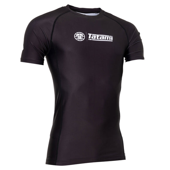 Rashguard - Tatami Fightwear - 'Impact' - Kortærmet - Sort