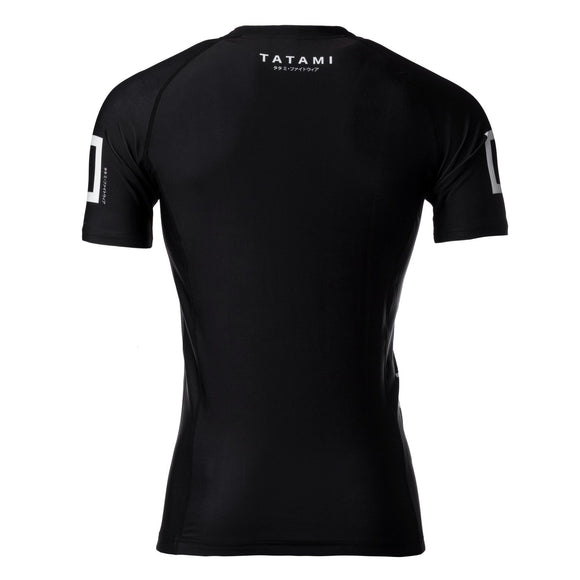 Rashguard - Tatami Fightwear - 'Katakana' - Kortærmet - Sort