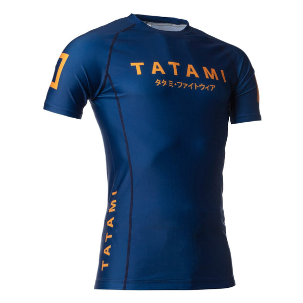 Rashguard - Tatami Fightwear - 'Katakana' - Kortærmet - Navy