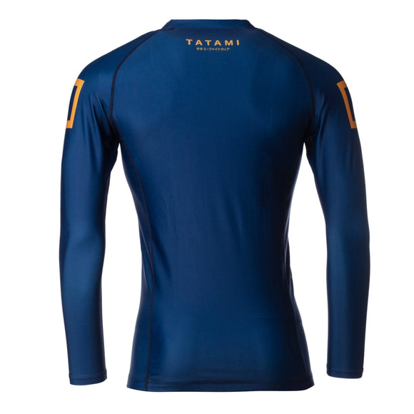 Rashguard - Tatami Fightwear - 'Katakana' - Langærmet - Navy