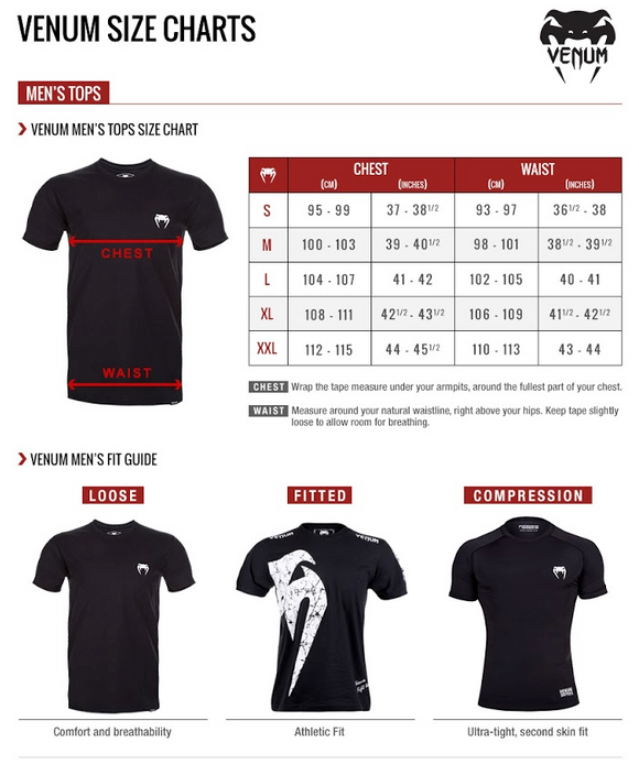 Rashguard - Venum - Electron 3.0 - Korte ærmer - Sort