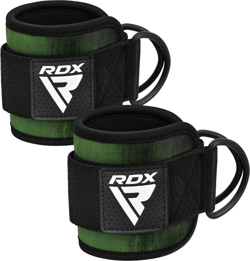 Gym ankel pro a4 - RDX - Par -Armygreen