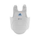 Kampvest - Adidas Karate - WKF - Hvid-Blå