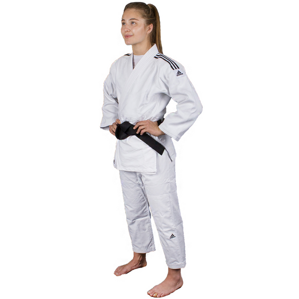 Judo Uniform  - Adidas Judo - 'Quest J690' - Hvid-Sort