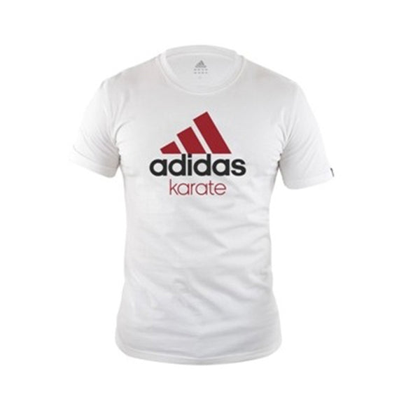 T-Shirt - Adidas Karate - 'Karate Tee' - Hvid