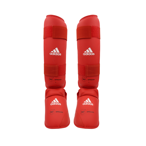 Benbeskytter - Adidas Karate - WKF - Rød