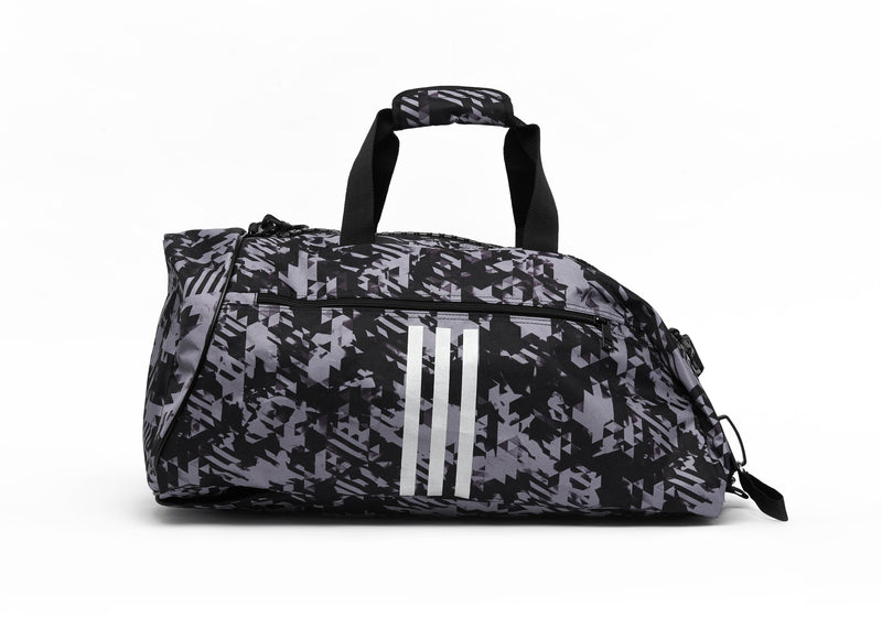 Taske - Adidas - 2 i 1 taske - Sort Camo-Sølv