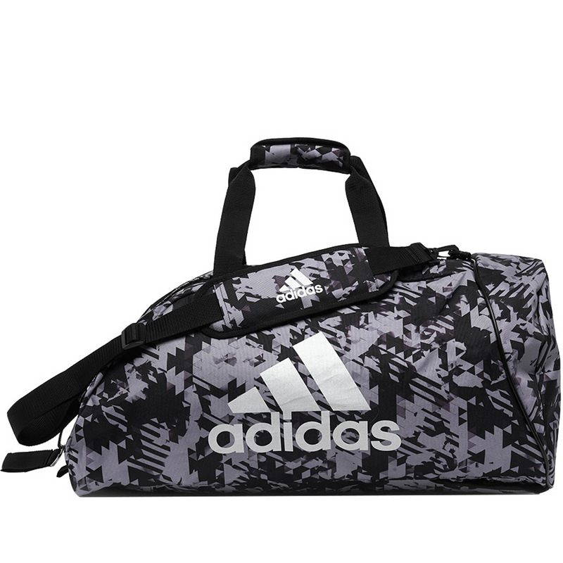 Taske - Adidas - 2 i 1 taske - Sort Camo-Sølv