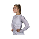 Adidas Rashguard - Lange Ærmer - Hvid