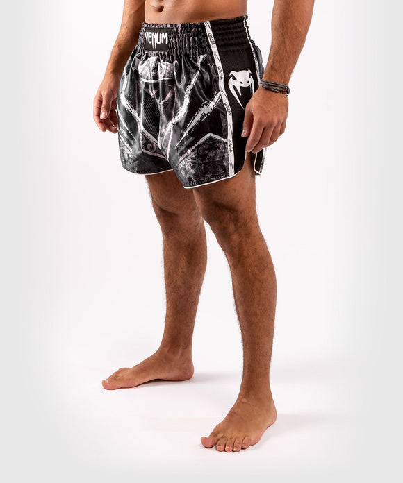 Muay Thai Shorts - Venum - 'GLDTR 4.0' - Black/White