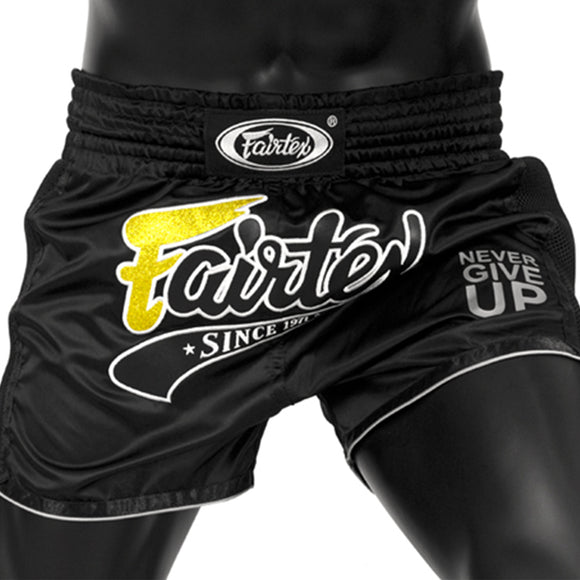 Muay Thai Shorts - Fairtex - 'BS1708' - Sort