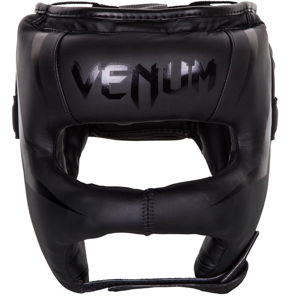 Boksehjelm - Venum - 'Elite Iron Headgear' - Sort