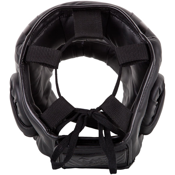 Boksehjelm - Venum - 'Elite Iron Headgear' - Sort