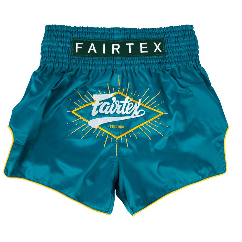 Muay Thai Shorts - Fairtex - 'BS1907' Focus - Green