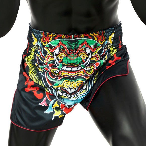 Bokseshorts - Fairtex - 'BS1912’ - ‘Kabuki' - Sort