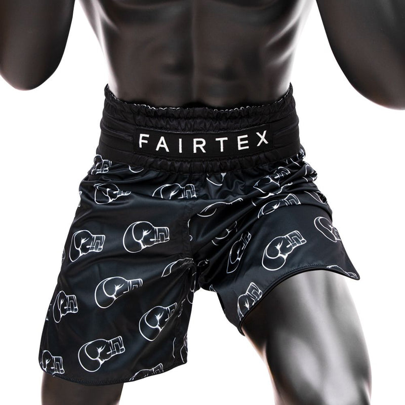 Boxing Shorts - Fairtex - Boxing Gloves - Sort