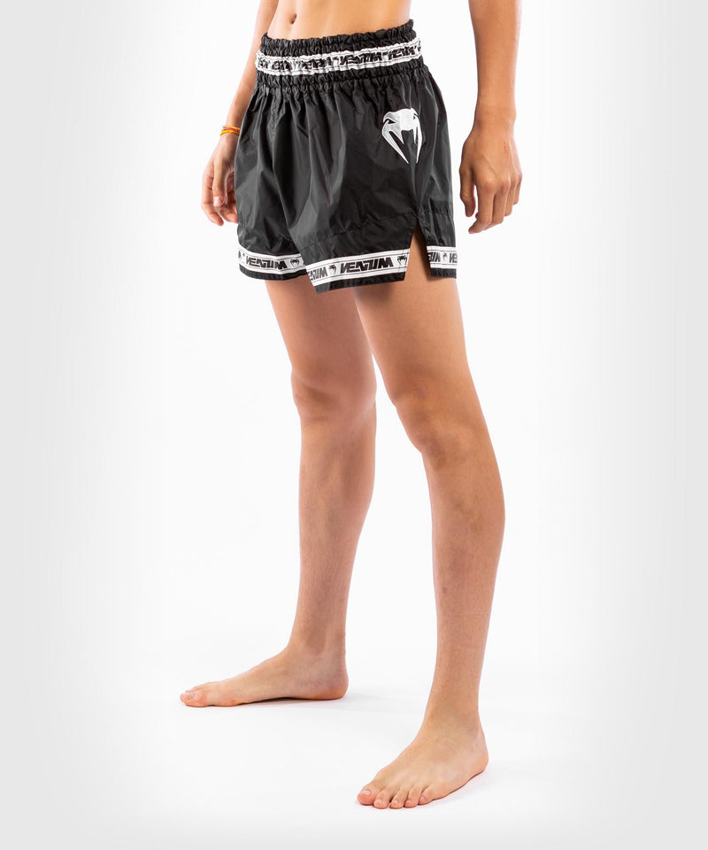 Muay Thai Shorts - Venum - 'Parachute' - Sort-Hvid