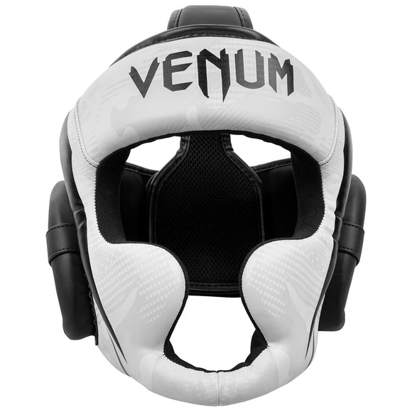 Boxing Helmet - Venum - 'Elite' - White-Camouflage