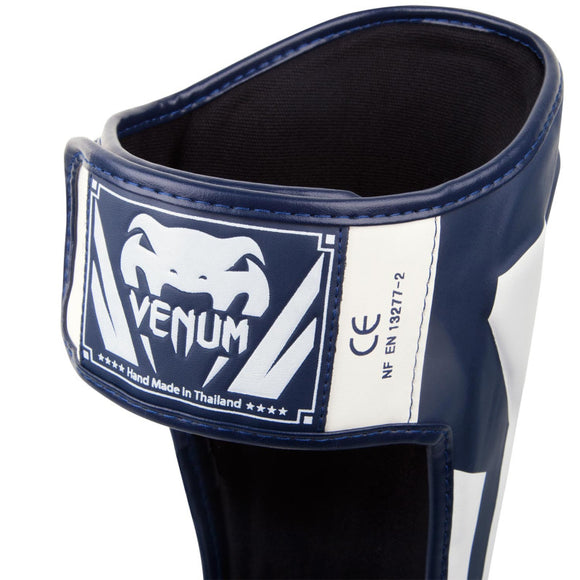 Benbeskytter - Venum - 'Elite' - Navy-Hvid