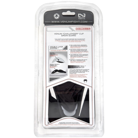Skridtbeskytter - Venum - 'Challenger' - Sort-Hvid