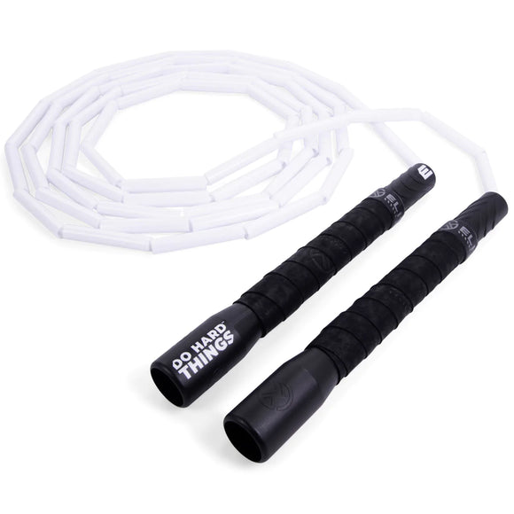 Sjippetov - EliteSRS - 'Heavy Beaded' - Hvid / Sort