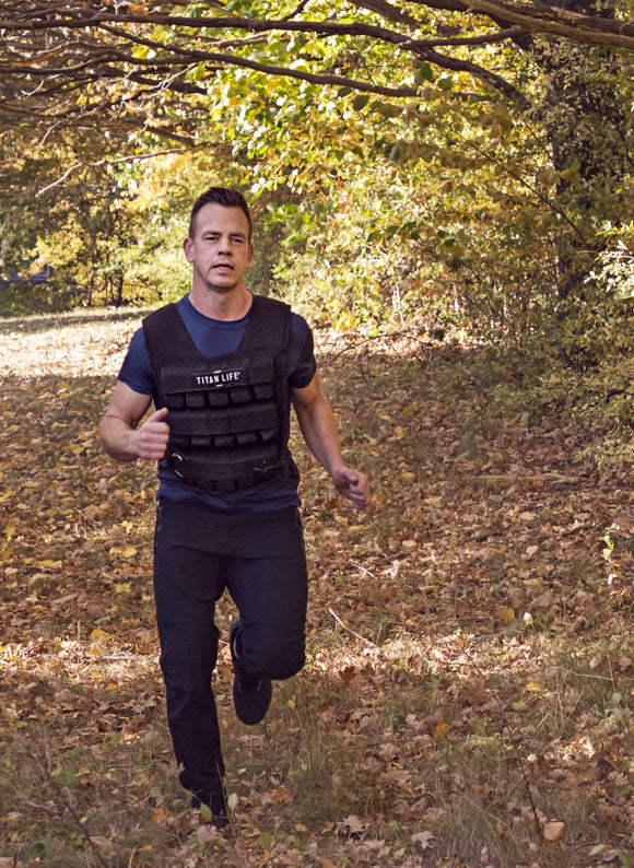 Vægtvest - Titan Life - Sort - 1-30 kg - Sort