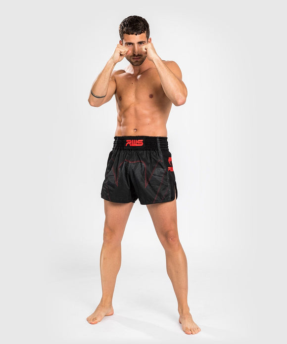 Muay Thai Shorts - Venum - 'RWS'  - Sort