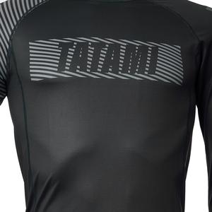 Rash Guard - Tatami Fightwear - 'Essential 3.0' - Black/Grey