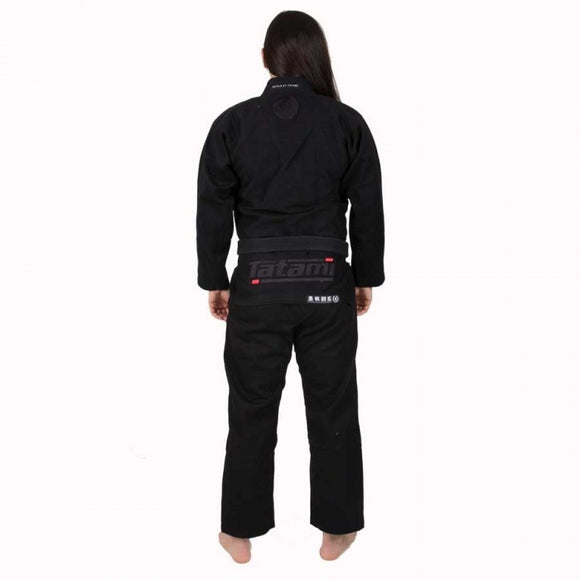BJJ gi - Ladies Estilo 6.0 Black & Black - Sort / Sort