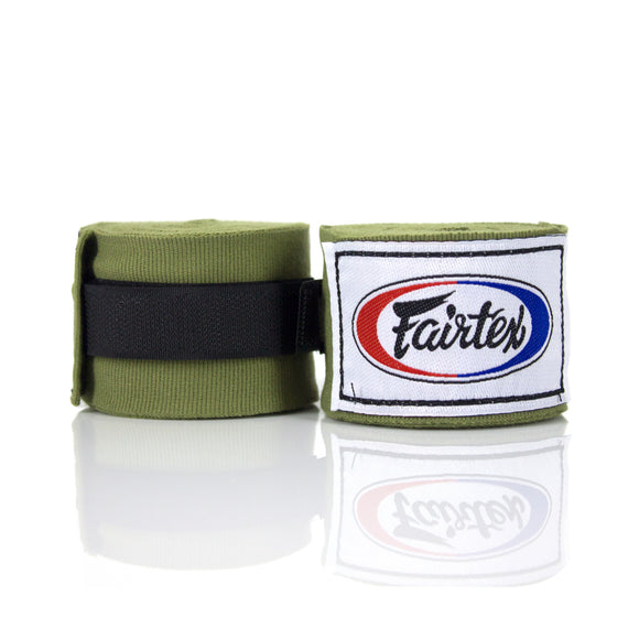 Håndbind - Fairtex - 'HW2' - 2.5m - Oliven Grøn