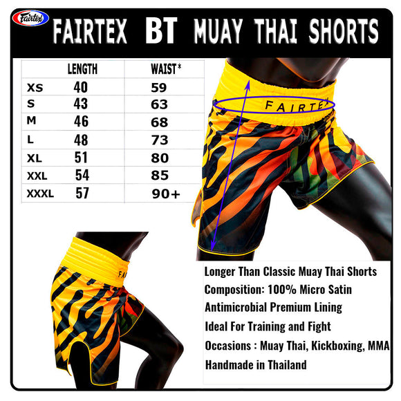 Bokseshorts - Fairtex - 'BT2010' - Vintage