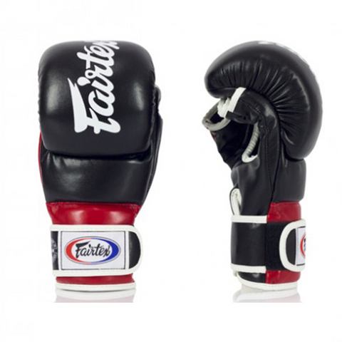 MMA Sparringshandsker - Fairtex - 'FGV18' - Sort-Rød