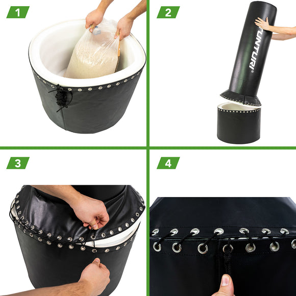 Sandsæk - Tunturi - 'Free Stand' - Sort