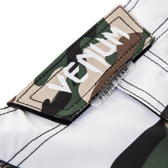 MMA Shorts - Venum - 'Camo Hero Fight' - Brun