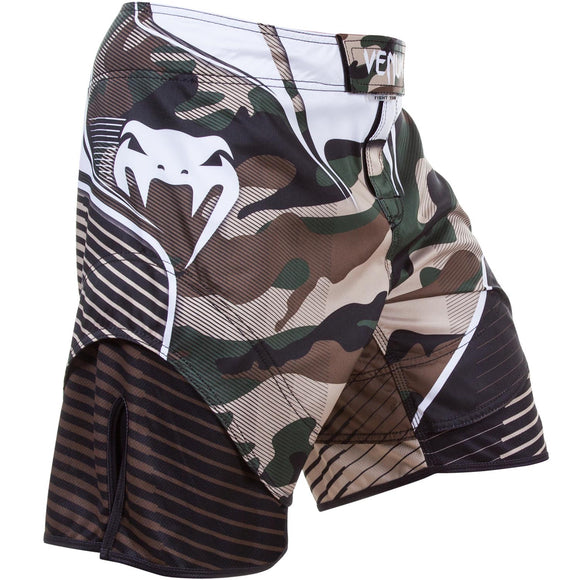 MMA Shorts - Venum - 'Camo Hero Fight' - Brun