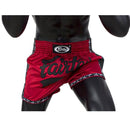 Muay Thai Shorts - Fairtex - 'BS1703' - Rød-Sort