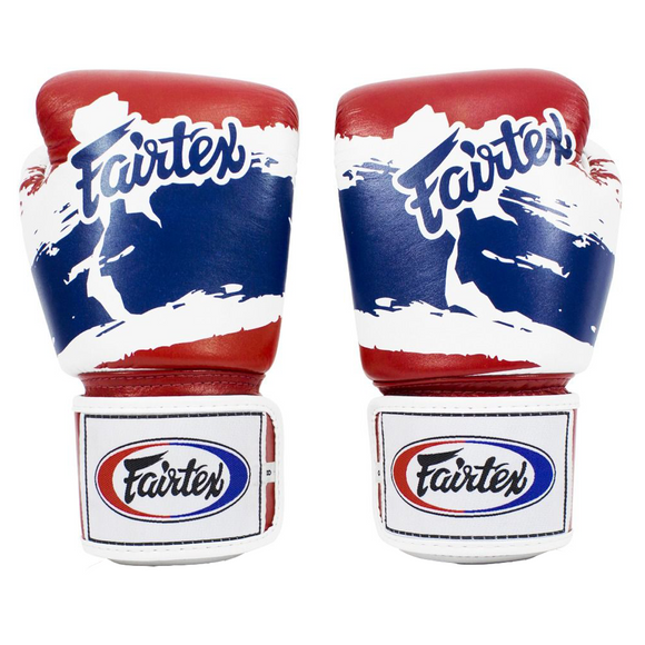 Boksehandsker - Fairtex - 'BGV1' - Thai Flag - Hvid
