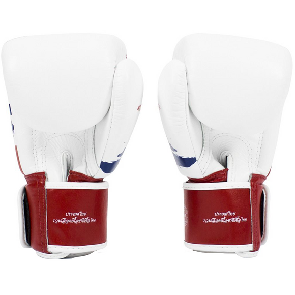 Boksehandsker - Fairtex - 'BGV1' - Thai Flag - Hvid