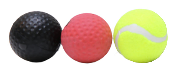 Reflex Training Ball set - Nippon Sport - '3 Ball' - Sort
