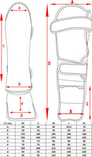Benbeskytter - Top Ten - 'Star Light' - Sort/Guld