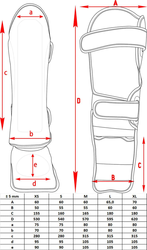 Benbeskytter - Top Ten - 'Star Light' - Sort/Guld
