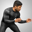 Rashguard - Hayabusa - 'Geo' - Langærmet - Grå